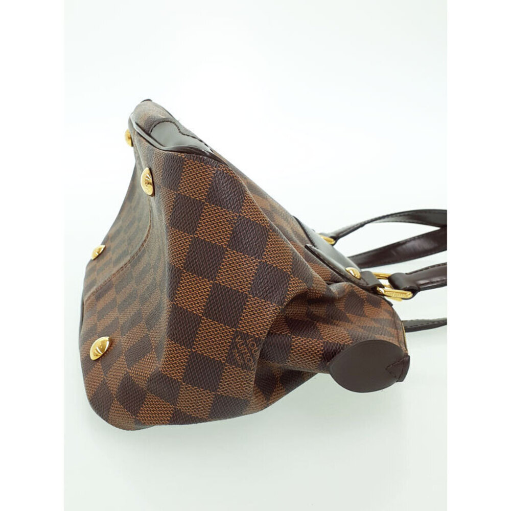 Louis Vuitton Semi Damier Ebene Bag Verona Shoulder Brown - Picture 8 of 8